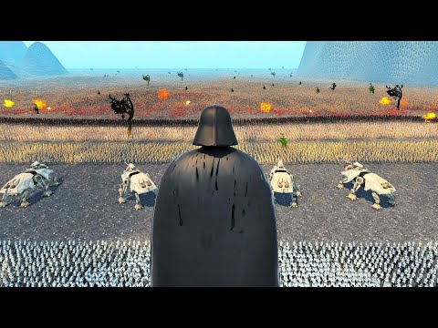 DARTH VADER Defends Helm’s Deep Against 5,000,000 Aliens, Predators & Zombies! - UEBS 2 Battle