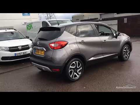 WA66UZJ RENAULT CAPTUR SIGNATURE NAV TCE GREY/BLACK 2016, MC Glyn Hopkin St Albans Renault