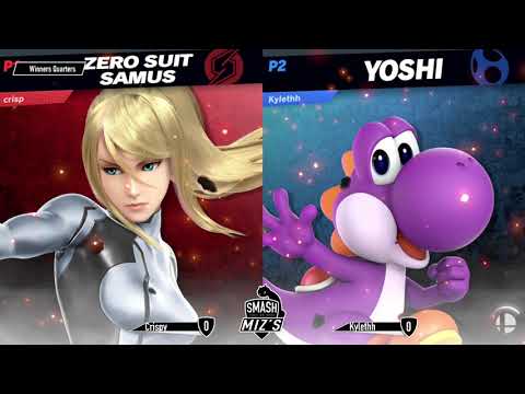 Smash @ Miz's Ultimate 8 - Crispy (ZSS) vs. Kylethh (Yoshi) Winners Quarters