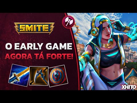 Her early game is REALLY GOOD now! AMATERASU SOLO - ⚡ Smite BR Conquista