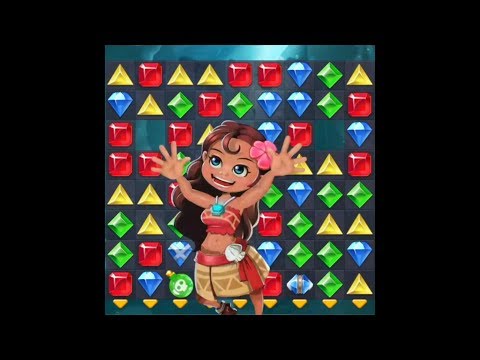 Jewels Island (mobile match 3 game) JUST GAMEPLAY!