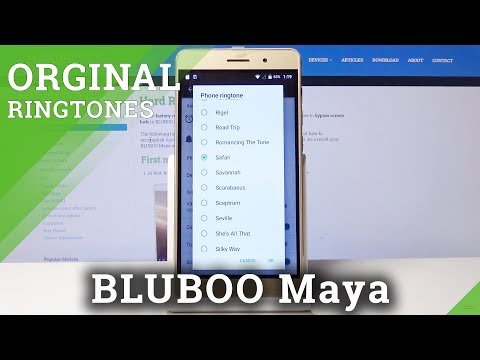 How to Change Ringtone in BLUBOO Maya – All BLUBOO Ringtones