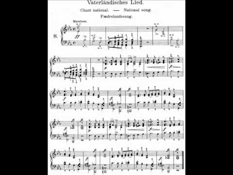 Grieg Lyric Pieces Book I, Op.12 - 8. National Song