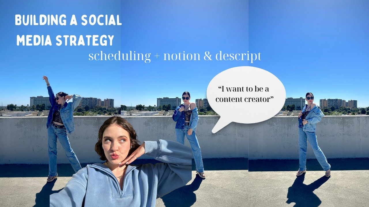 Creating a Social Media Strategy With Content Pillars | Notion & Descript | Side Hustles