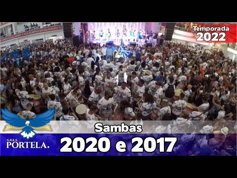 Portela 2020 e 2017 | Sambas ao vivo no Salgueiro Convida #SC22