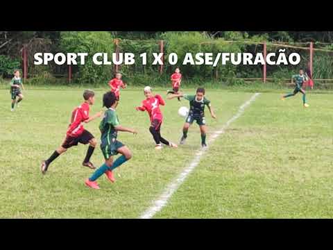 LIGA DE FUTEBOL DE JUIZ DE FORA 2020 - SPORT CLUB X ASE/FURACÃO -  CATEGORIA DENTE DE LEITE - SUB-11
