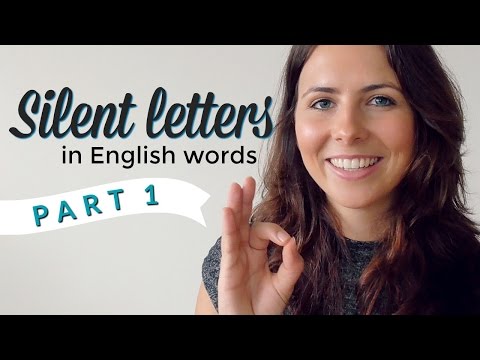 Silent Letters | English Pronunciation & Vocabulary | PART 1