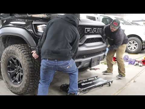 Ram TRX package part 1 Addictive Desert Design front bumper