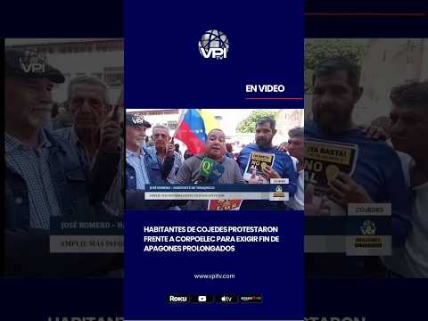 Protestas en Cojedes por falta de electricidad