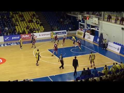 LBL league. BC "Ventspils" vs BC "Barons".