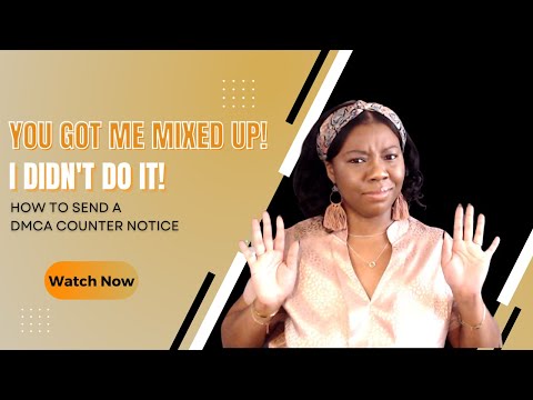 I Just Received a DMCA Takedown Notice. How Do I Respond?