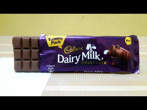 Cadbury DairyMilk Chocolate Family Pack कैडबरी डेरीमिल्क चॉकलेट ₹100 Unwrapped
