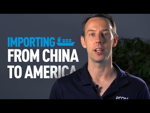 Part of a video titled All About Ocean Sea Freight: How to Ship from China to America/Amazon