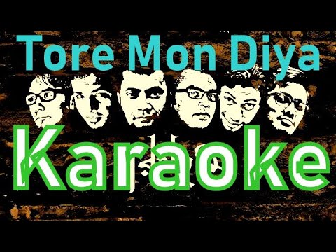 Tore Mon Diya Karaoke - Moruvumi | Protikkhar prohor | তোরে মন দিয়ে কারাওকে