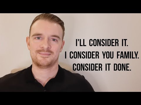 How to use \consider\