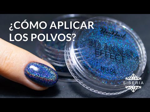 ✨ TÉCNICA DE APLICACIÓN DE LOS POLVOS / PURPURINA | La MANICURA más BRILLANTE