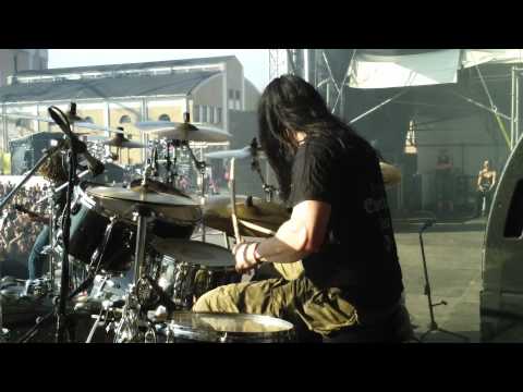 Pearl Artist Adrian Erlandsson/At The Gates Drum Cam Tuska 2011 - Under A Serpent Sun