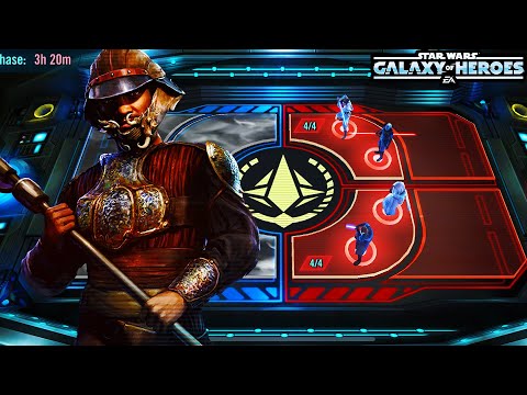 Breaking Galaxy of Heroes with the Newest Big GL Counter in Grand Arena - Skiff Guard Lando Testing