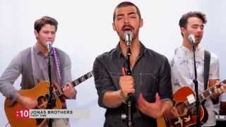 Jonas Brothers - First Time acoustic version VH1 Stopwatch