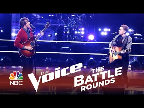 Taylor Phelan vs. Jordy Searcy - "Breakeven" (The Voice 2014 USA Battle Round audio)