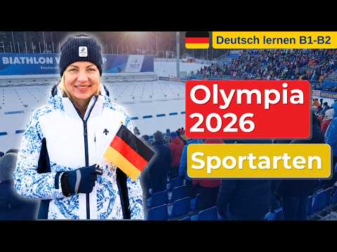 Typisch Deutsch? Diese Olympia-Sportarten lieben wir besonders! 🏃‍♂️ 🏊‍♀️ Deutsch lernen B1/B2