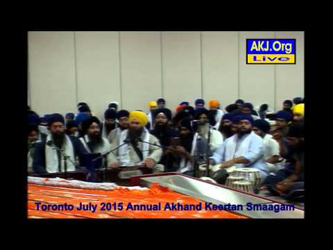 117 Toronto July 2015 Smaagam - Raensabaayee Keertan - Bh. Ranjit Singh Jee Jammu