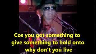 07  Ian Hunter   It Ain&#39;t Easy When You Fall 1975 with lyrics