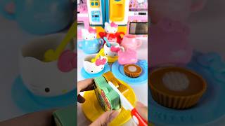 Satisfying with Unboxing & Review Miniature Hello Kitty Tea Set | ASMR Video no music #asmrtoys