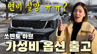 [차도녀] 4천만원대 쏘렌토 하이브리드 출고! 생각보다 연비가..?