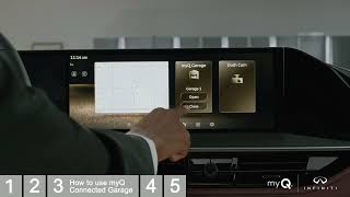 How to Set Up myQ Connected Garage with INFINITI InTouch Services | Support
