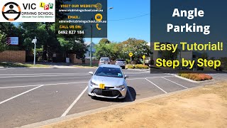 Angle Parking Easy Tutorial! | Step by Step | VIC Driving School