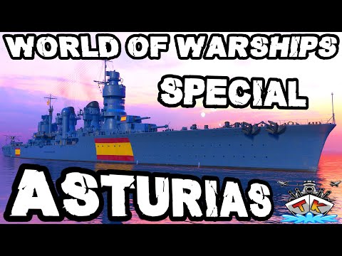 Asturias T7 der Spanier ist GEIL!!! im *SPECIAL* ⚓️ in World of Warships 🚢