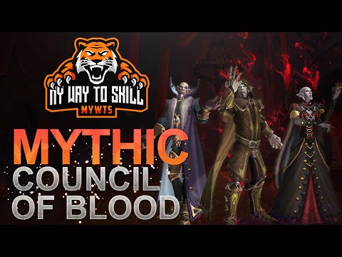 My Way To Skill vs Council of Blood - Mythic Castle Nathria