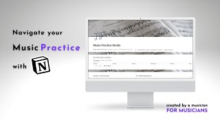 - Intro（00:00:00 - 00:01:19） - Notion for Music Practice | Notion Template Sneak Peak!!