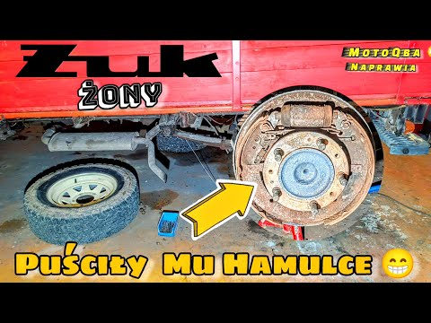 Linka mu puściła! Hamulec ręczny do naprawy 🤷🏻‍♂️ #Żuk Żony S01E27 #motoQba #naprawa #gratem