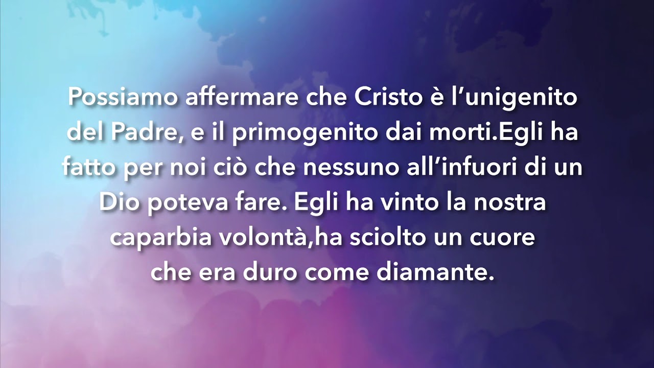 Meditazione Calendario "Parole di Vita" del 15 luglio 2019