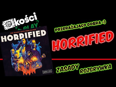 Kości PLAY - Horrified (zasady + rozgrywka)