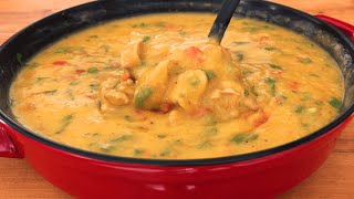 MELHOR RECEITA DE BOBÓ DE FRANGO COM MANDIOCA | RECEITA FÁCIL E PRÁTICA