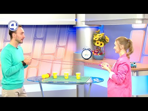 Развивающая игра со скакалкой