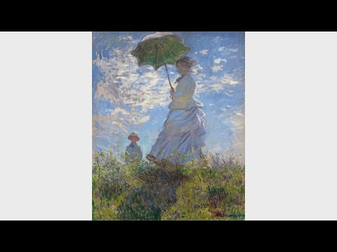 散歩、日傘をさす女 / クロード・モネ
