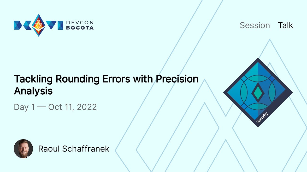 Tackling Rounding Errors with Precision Analysis preview