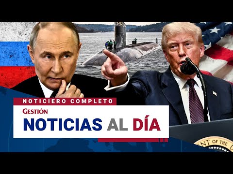 🔴 Noticias del 1 de agosto: TRUMP DESPLIEGA SUBMARINOS NUCLEARES TRAS AMENAZA DE RUSIA | Noticiero