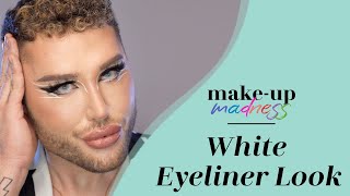 TREND LOOK - GRAPHIC WHITE EYELINER LOOK mit DAVID LOVRIC I MAKE-UP MADNESS