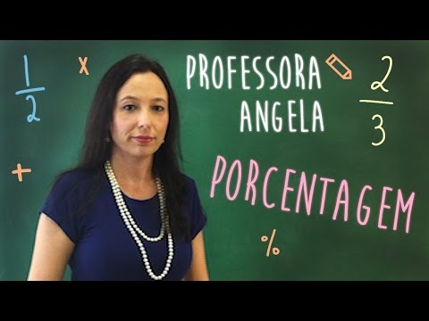 PORCENTAGEM - Professora Angela Matemática