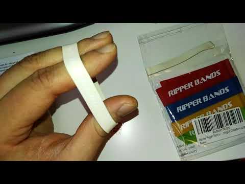 Ripper Bands Finger Extensor Grip Workout. My Grip Strength Journey!