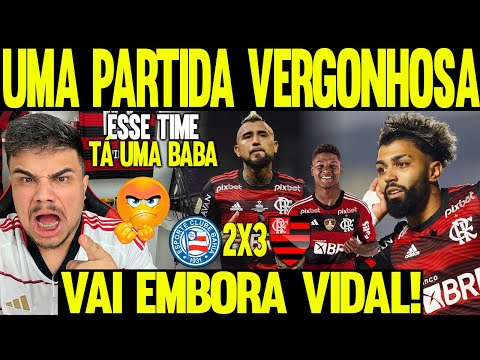 ATUAÇÃO VERGONHOSA! PÓS-JOGO: BAHIA 2-3 FLAMENGO!