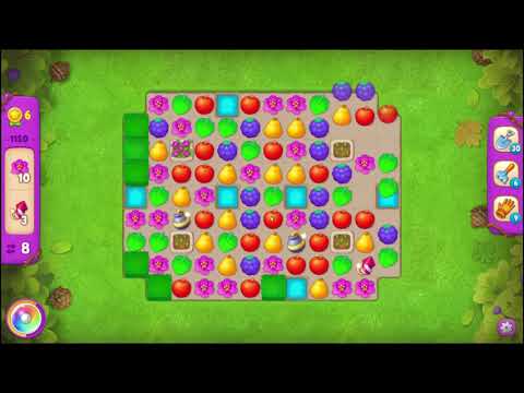 Gardenscapes Level 1150 No Booster 🌲 l MiniGames