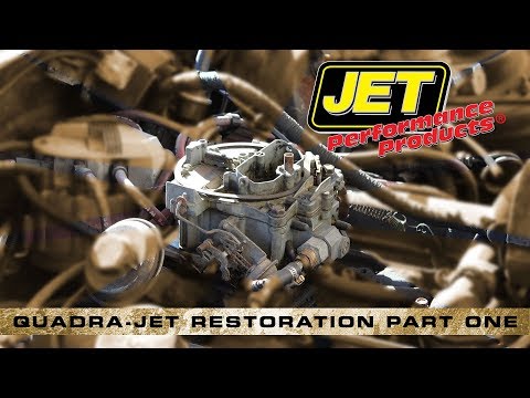 QuadraJet Carburetor Restoration & Rebuild - Part 1