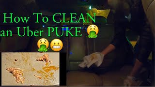 How To Clean an Uber Puke