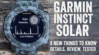 Garmin Instinct Solar Review: 9 New Things to Know!